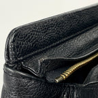 Chanel Triple CC Logo Che Tote Caviar Leather Black — view 8