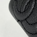 Chanel Triple CC Logo Che Tote Caviar Leather Black — view 4