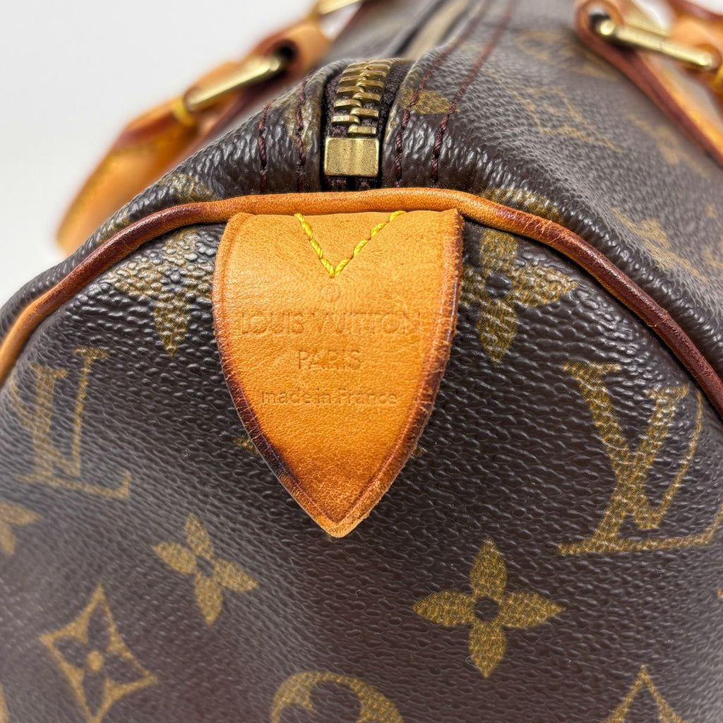 Louis Vuitton Speedy 30 Boston Bag Monogram Brown — view 5