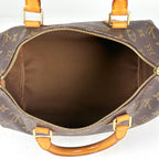 Louis Vuitton Speedy 30 Boston Bag Monogram Brown — view 9
