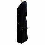 Chanel Vintage Wool Gripoix Buttoned 4 Pocket Jacket Skirt Set 38 — view 2