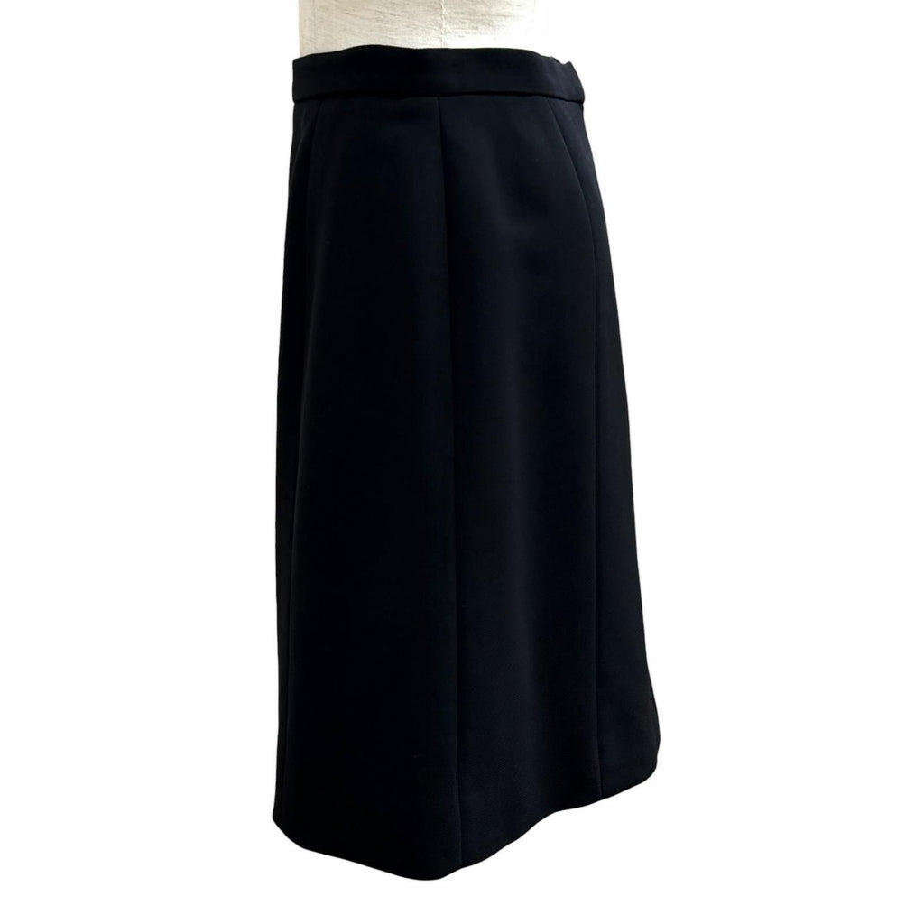 Chanel Vintage Wool Gripoix Buttoned 4 Pocket Jacket Skirt Set 38 — view 8
