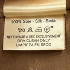 Hermes Vintage Music Played by Spheres la Musique Des Silk 100% Lambskin Gilet — view 8