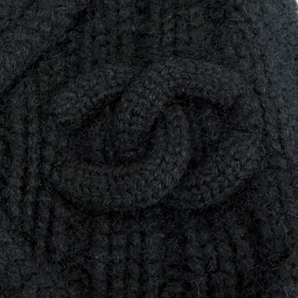 Chanel Cashmere CC Logo Knit Cap Beanie Hat Black — view 5