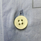 Hermes Mall Et Gourmette Cotton Series Button Long Sleeve Shirt Light Blue 41 — view 7