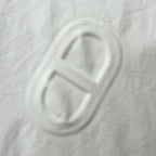 Hermes Cotton Chaine D'ancre Embossed All Over Pattern Series Button Long — view 5
