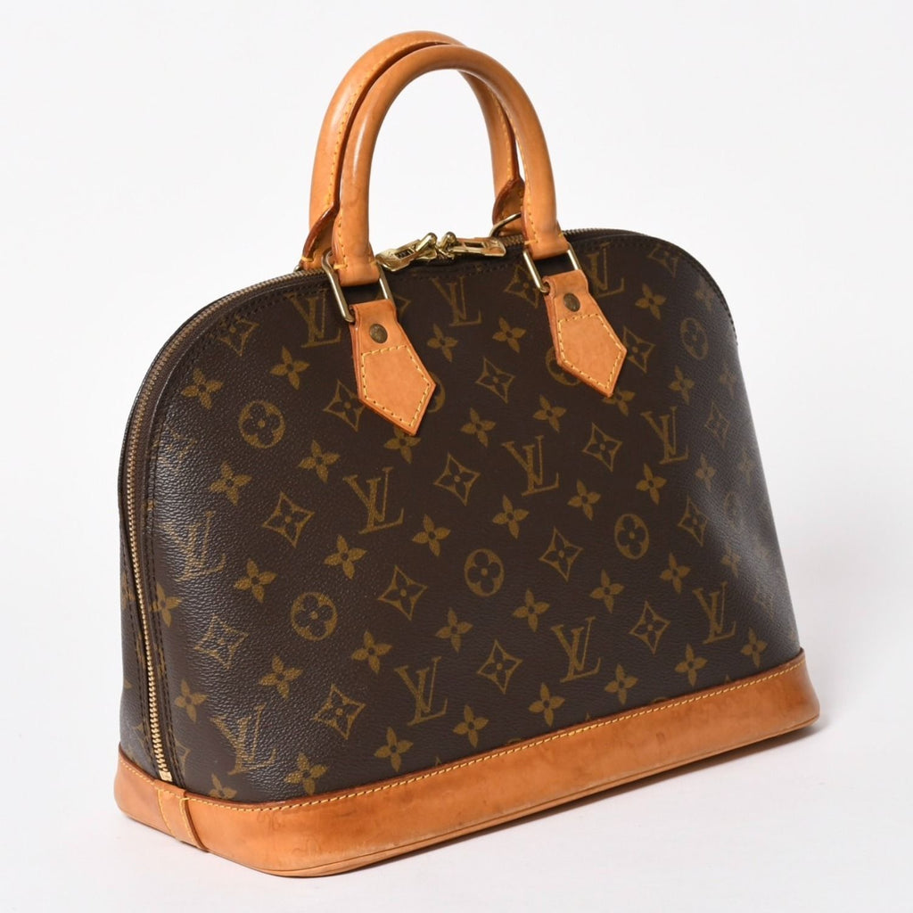Louis Vuitton Monogram Alma PM Handbag Shoulder Gold — view 3