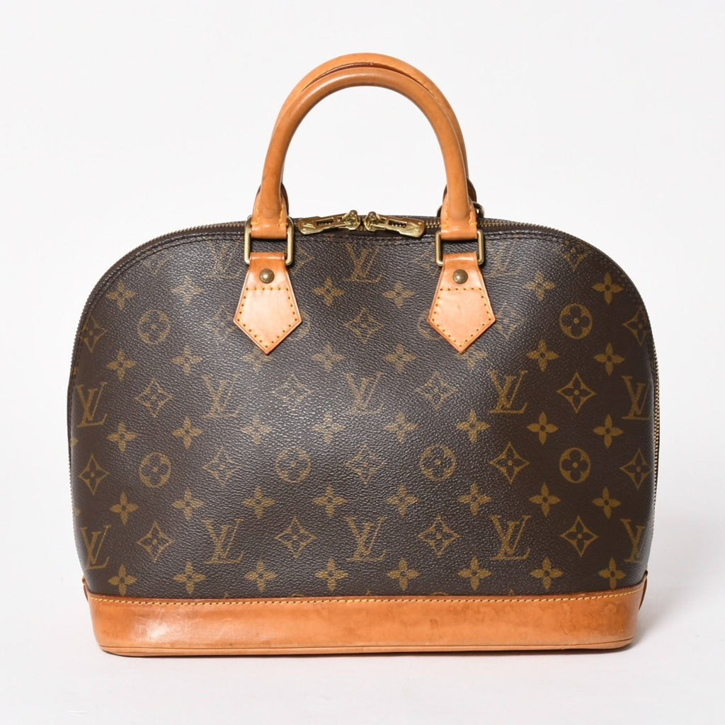 Louis Vuitton Monogram Alma PM Handbag Shoulder Gold