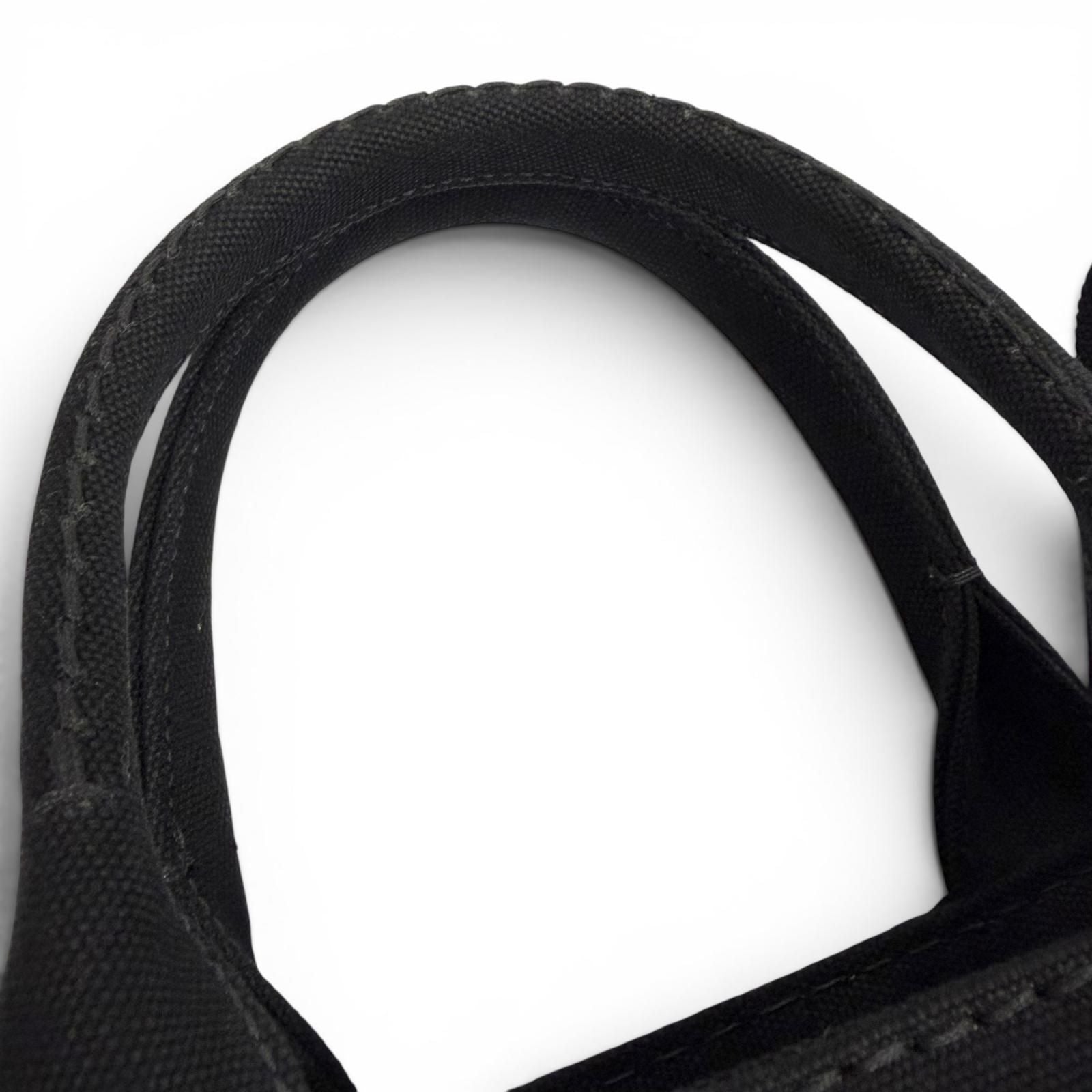 Prada Canapa Nero Logo Tote — view 9