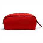 Prada Vela Re-Nylon Mini Pouch Rosso Makeup — view 3