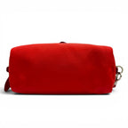 Prada Vela Re-Nylon Mini Pouch Rosso Makeup — view 5