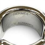 Hermes Olympe PM Gold Veau Epsom Silver Earring — view 7
