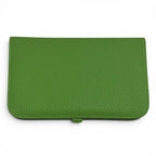 Hermes Dogon GM Duo Bamboo Togo Silver Series Wallet Box Included — view 3