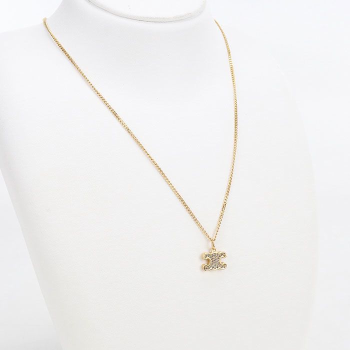 Celine Triomphe Necklace Metal