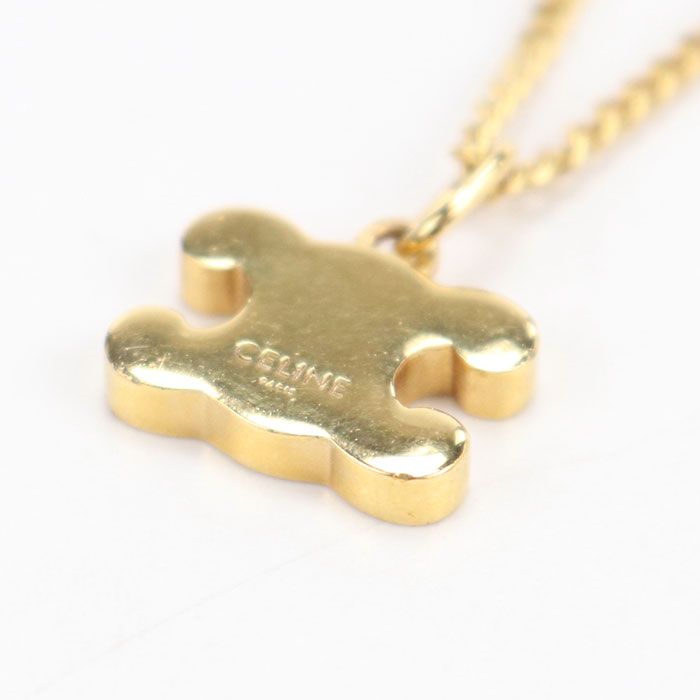 Celine Triomphe Necklace Metal — view 4