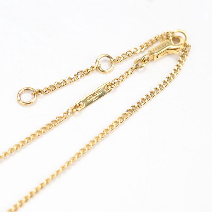 Celine Triomphe Necklace Metal — view 5