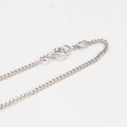 Chanel Rhinestone CC Logo Necklace Metal — view 5