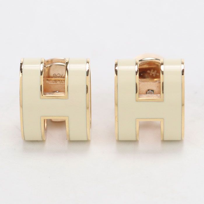 Hermes Pop Earrings Metal