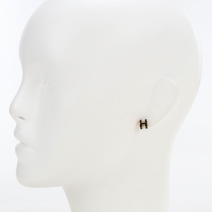 Hermes Mini Pop Earrings Metal — view 4