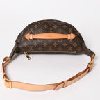 Louis Vuitton Bum Bag Brown Monogram Canvas Leather Gold — view 2