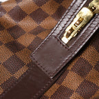 Louis Vuitton Chelsea Tote Bag Damier Ebene Canvas Brown Gold — view 5