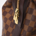 Louis Vuitton Chelsea Tote Bag Damier Ebene Canvas Brown Gold — view 4