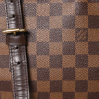 Louis Vuitton Chelsea Tote Bag Damier Ebene Canvas Brown Gold — view 7