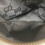 Gucci Waist Bag GG Canvas Black Silver — view 8