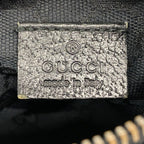 Gucci Waist Bag GG Canvas Black Silver — view 5