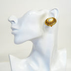 Chanel Earrings Vintage Gold — view 5