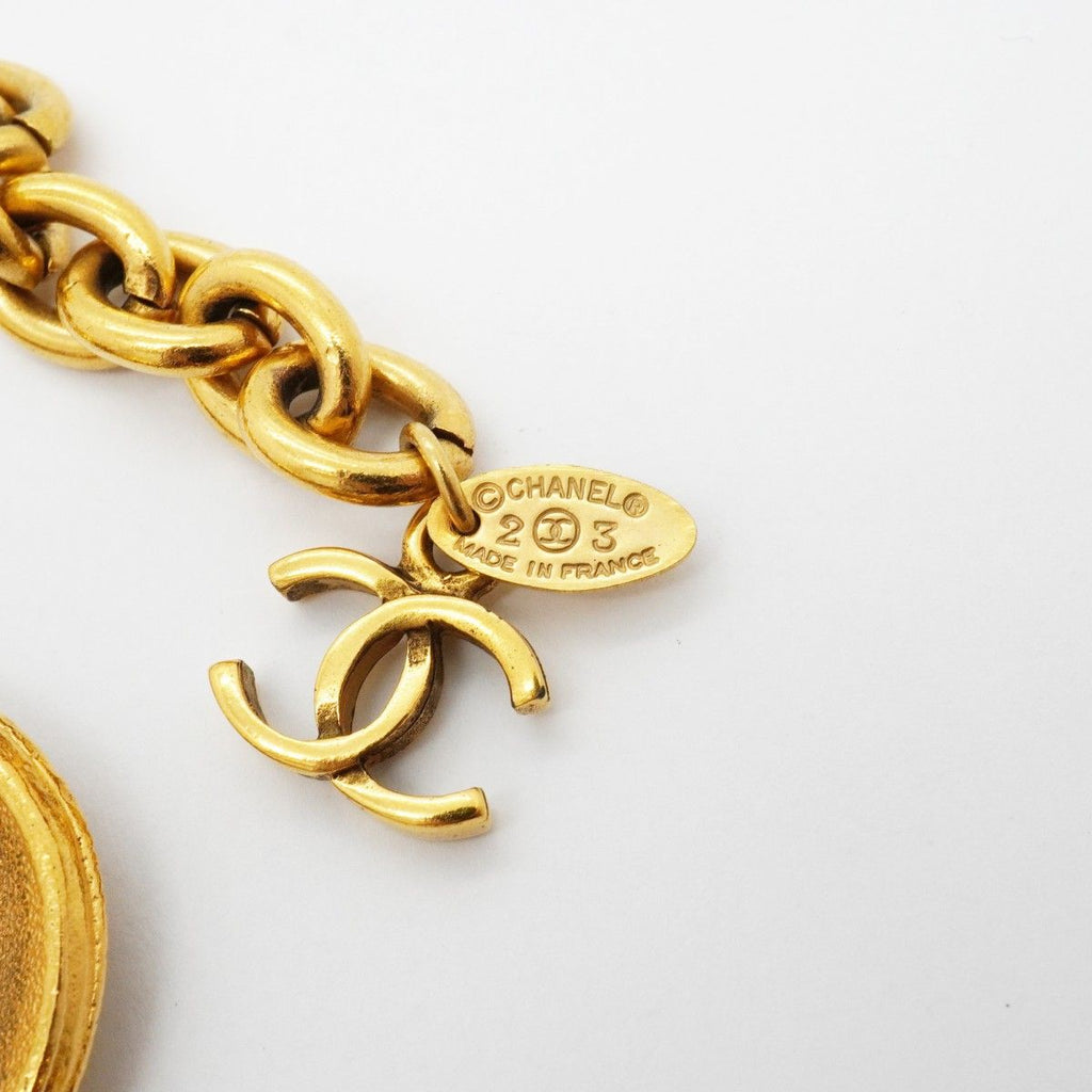 Chanel Necklace Vintage CC Logo — view 5