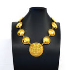 Chanel Necklace Vintage CC Logo — view 7