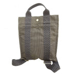 Hermes Backpack Her Line a Dos PM Canvas Gray Silver