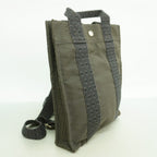 Hermes Backpack Her Line a Dos PM Canvas Gray Silver — view 2