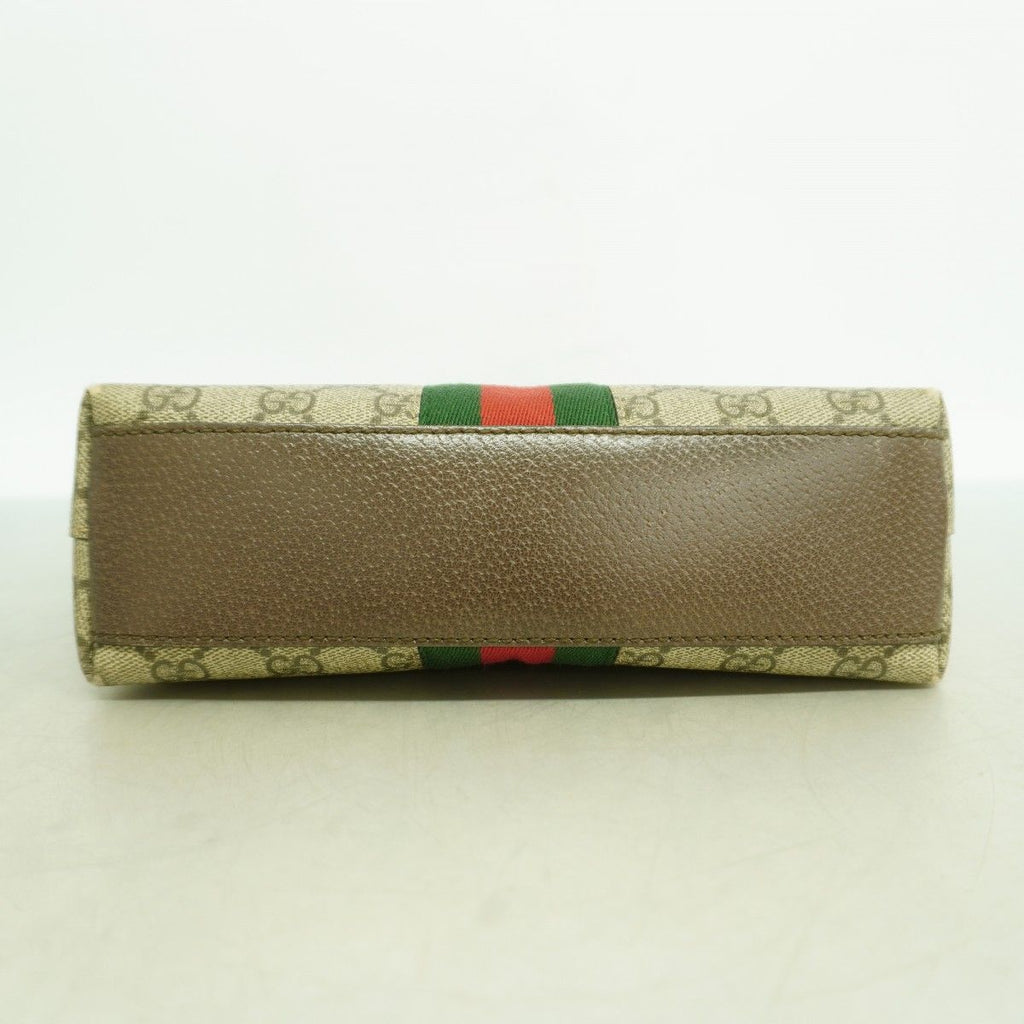 Gucci Shoulder Bag Ophidia Brown Gold — view 3