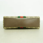 Gucci Shoulder Bag Ophidia Brown Gold — view 3
