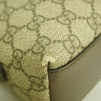 Gucci Shoulder Bag Ophidia Brown Gold — view 6