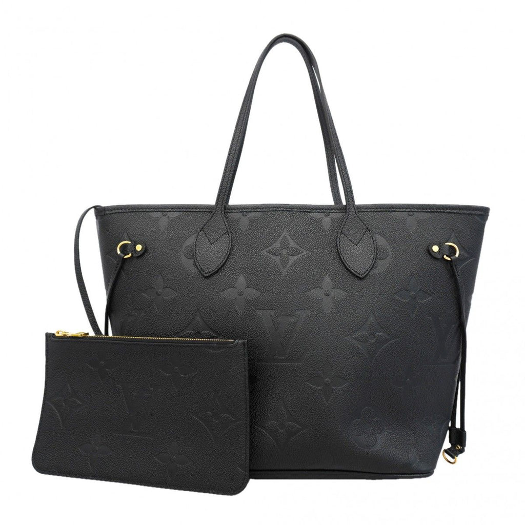 Louis Vuitton Tote Monogram Empreinte Neverfull MM Noir