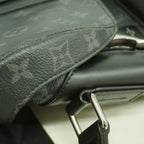 Louis Vuitton Shoulder Bag Monogram Eclipse Messengervoyage PM Black — view 8