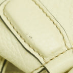 Gucci Handbag Leather Ivory Chien Panning Gold — view 8