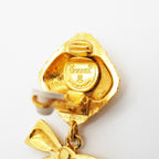 Chanel Earrings Vintage Gold Plated — view 4