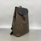 Louis Vuitton Backpack Monogram Macassar Brown Black — view 2