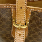 Celine Tote Macadam Brown Gold — view 7