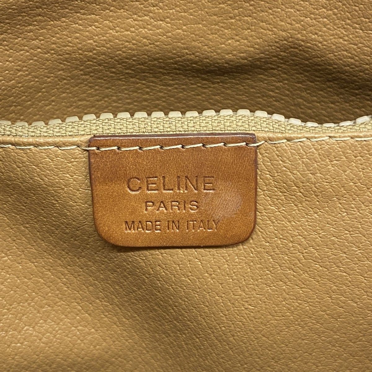 Celine Tote Macadam Brown Gold — view 5
