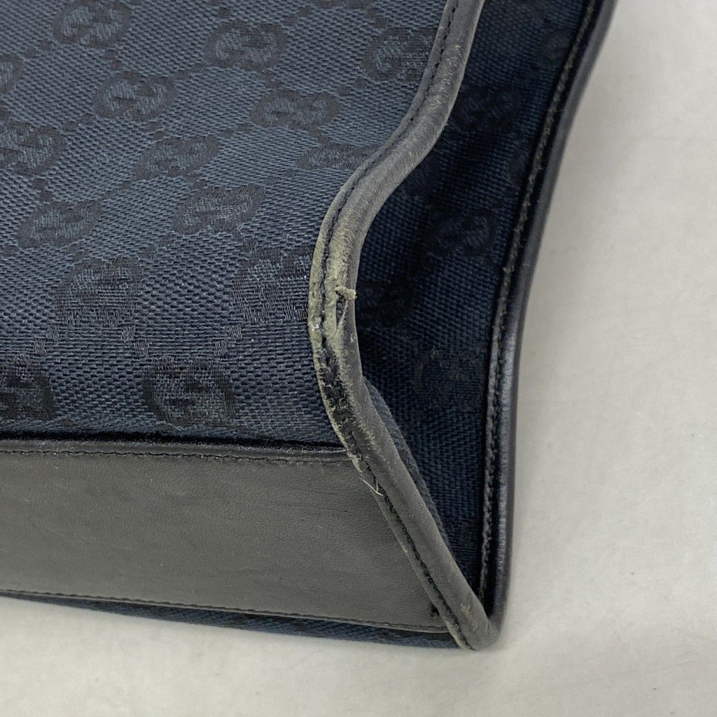 Gucci Handbag GG Canvas Jackie 002 Black Silver — view 6