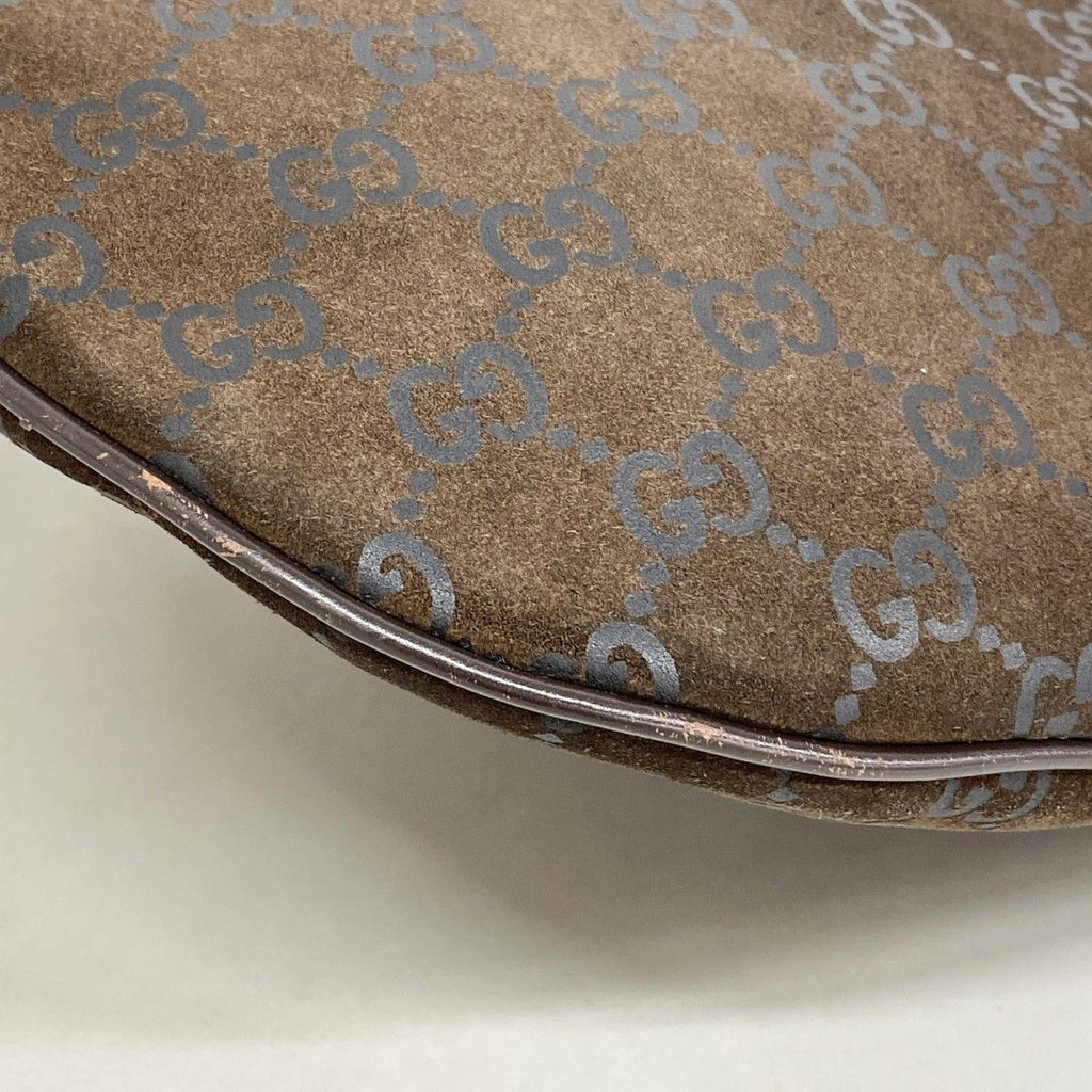 Gucci Shoulder Bag 001 Brown Silver — view 7