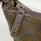 Gucci Shoulder Bag 001 Brown Silver — view 8