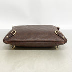 Gucci Shoulder Bag Guccissima Leather Brown Chien Panning Gold — view 3