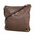 Gucci Shoulder Bag Guccissima Leather Brown Chien Panning Gold