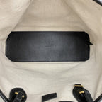 Gucci Tote GG Marmont Leather Black Gold 2-Way — view 4